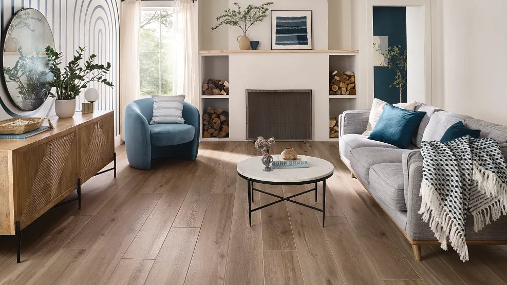 COREtec Parchment Vinyl Plank Flooring VV810-05027 LVP Originals Premium 8.85" X 72.05" (26.47 SF/Box) Full-Checkout