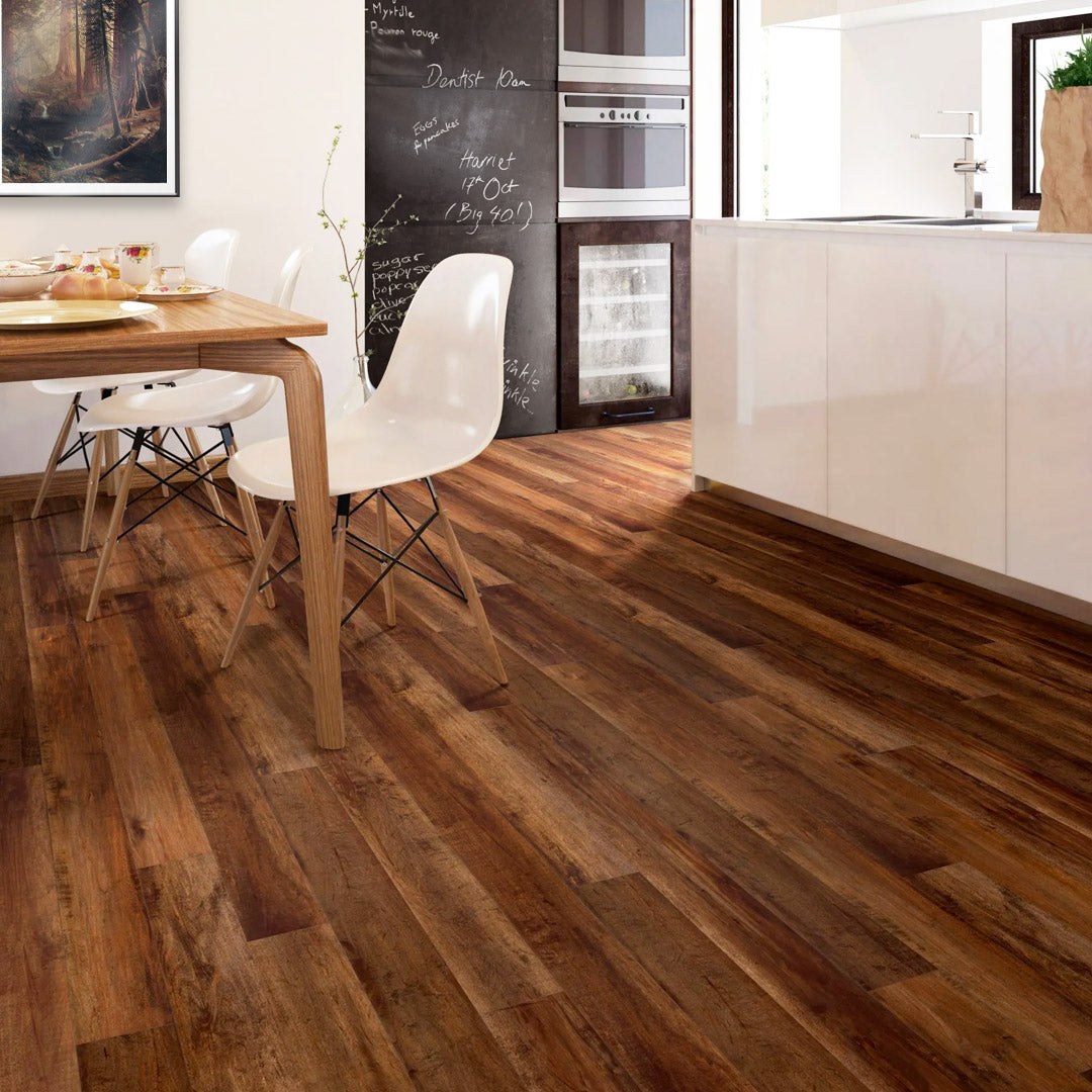 Tarkett / Johnsonite ProGen Luxury Vinyl Plank 270264015 Stained Maple Carmine 5" x 48" (26.68 SF/Box)