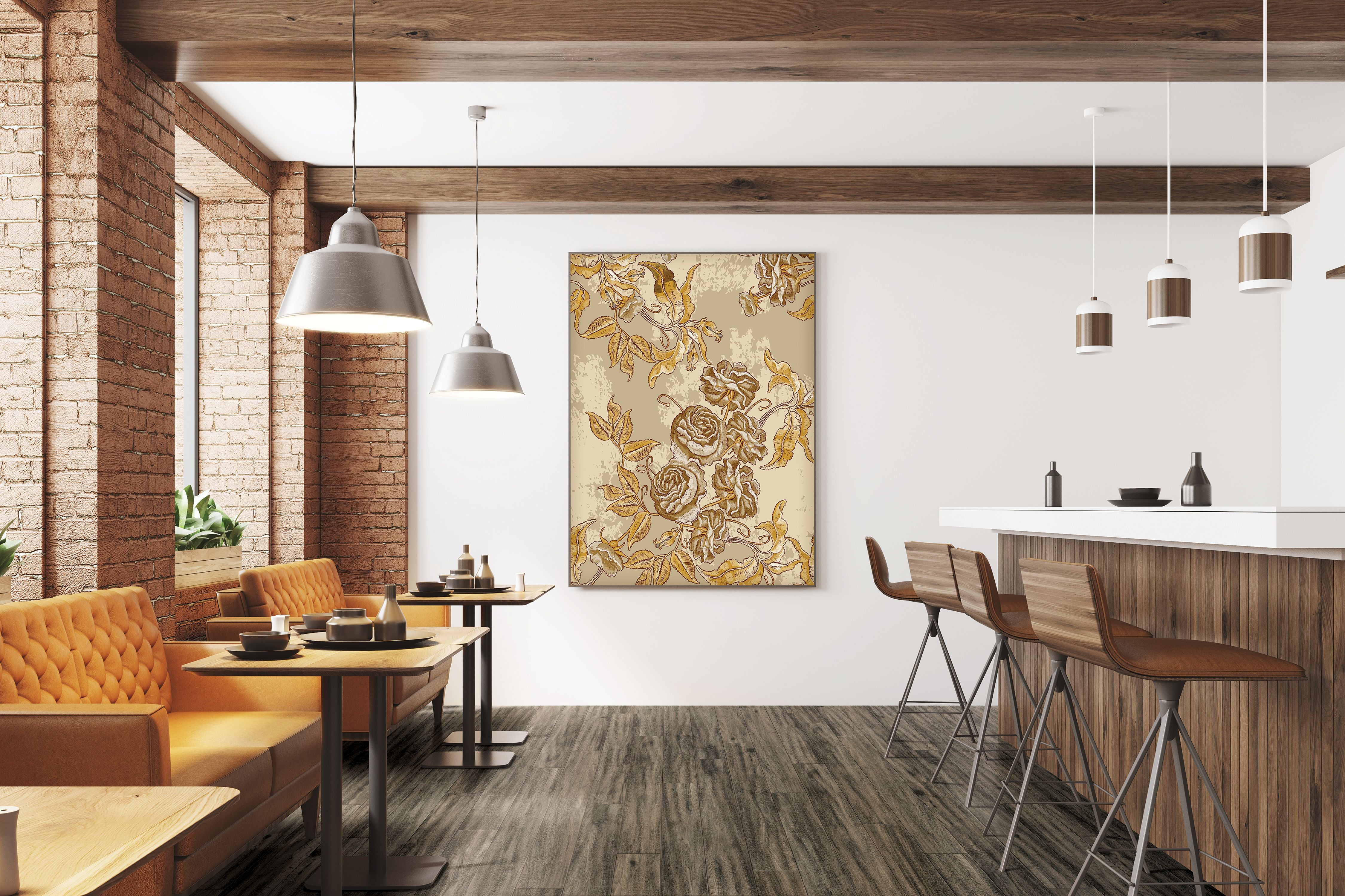 Armstrong Parallel USA 20 J5220 Sage Brown 6" x 48" Luxury Vinyl Tile (36 SF/Box)