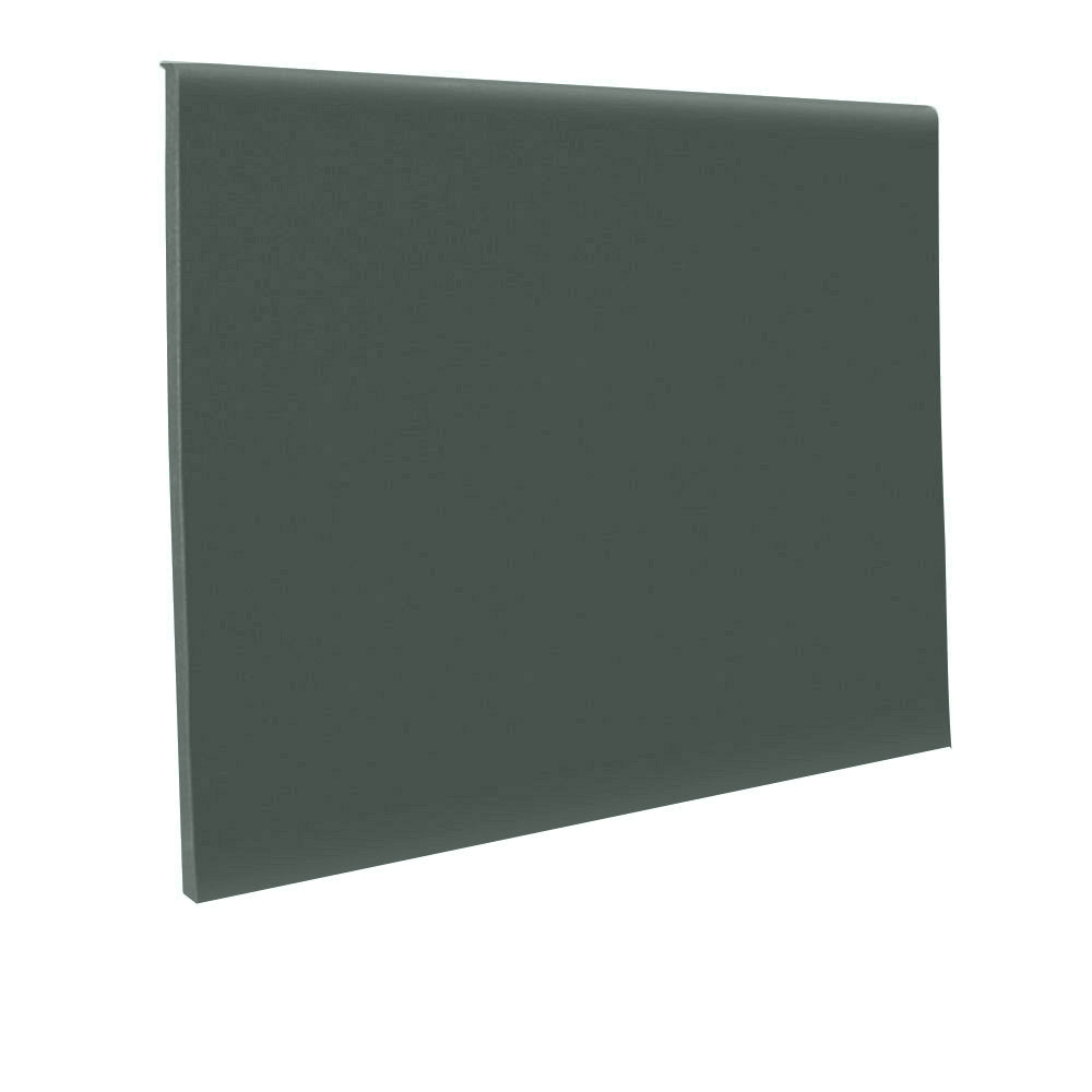 Roppe 700 Series Rubber Cove Molding Wall Base 682 Evergreen 2.5" x 120' Roll by 1/8" Straight (Toeless)