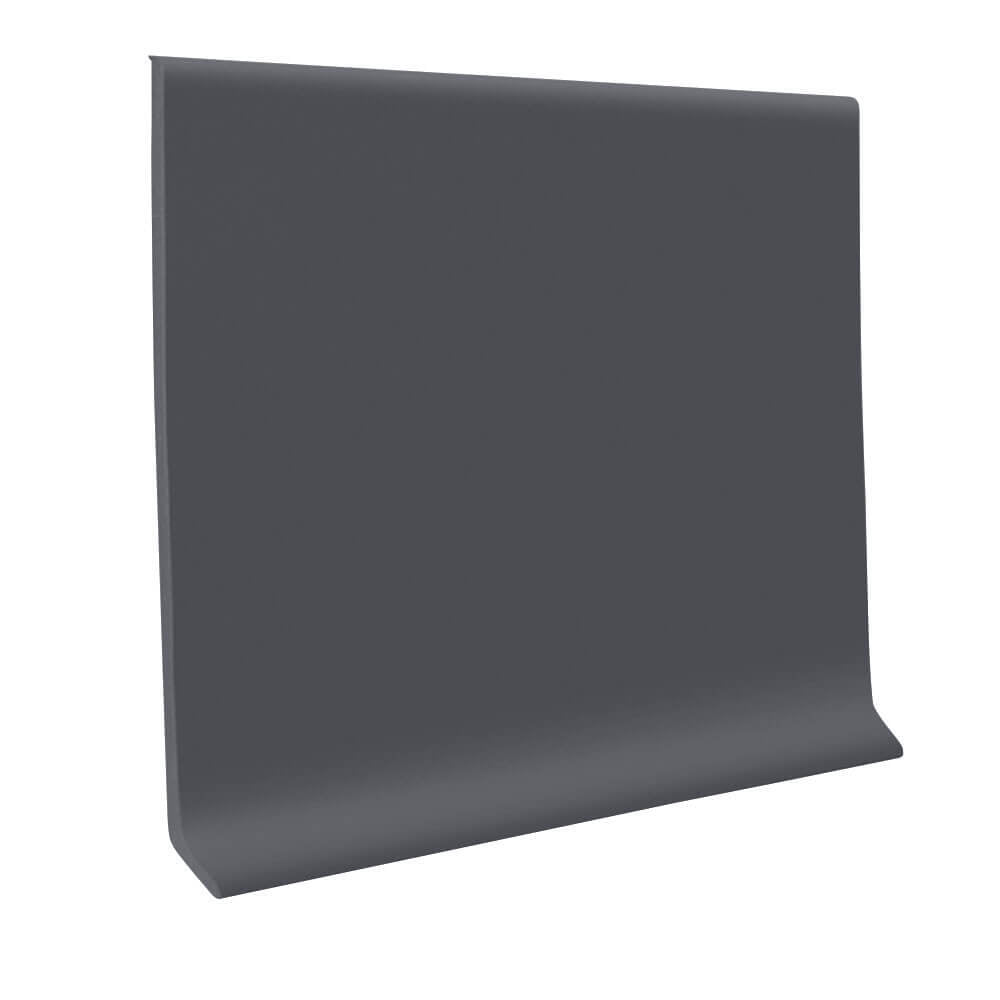 Roppe 700 Series Rubber Cove Molding Wall Base 667 Galactic 4" x 4' Pieces (30 Pcs. / Box) by 1/8" Cove (with Toe)