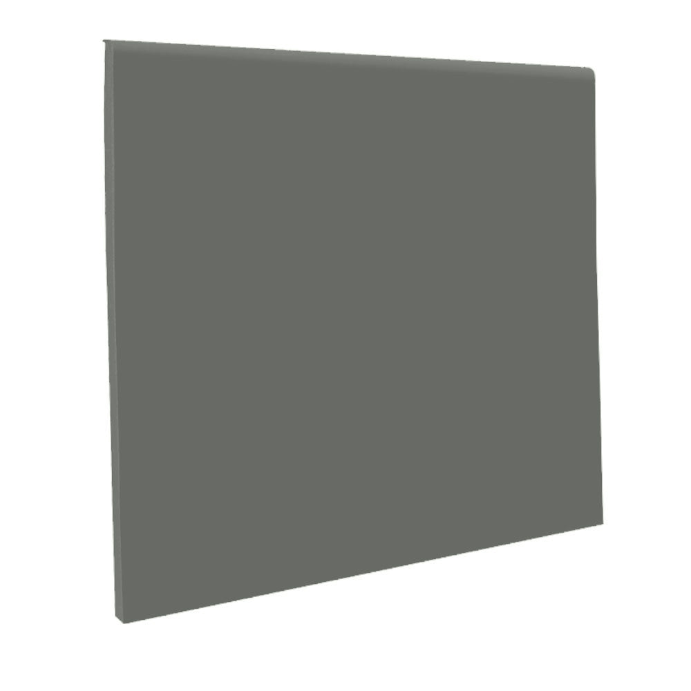 Roppe 700 Series Rubber Cove Molding Wall Base 668 Night Hawk 4.5" x 4' Pieces (30 Pcs. / Box) by 1/8" Straight (Toeless)