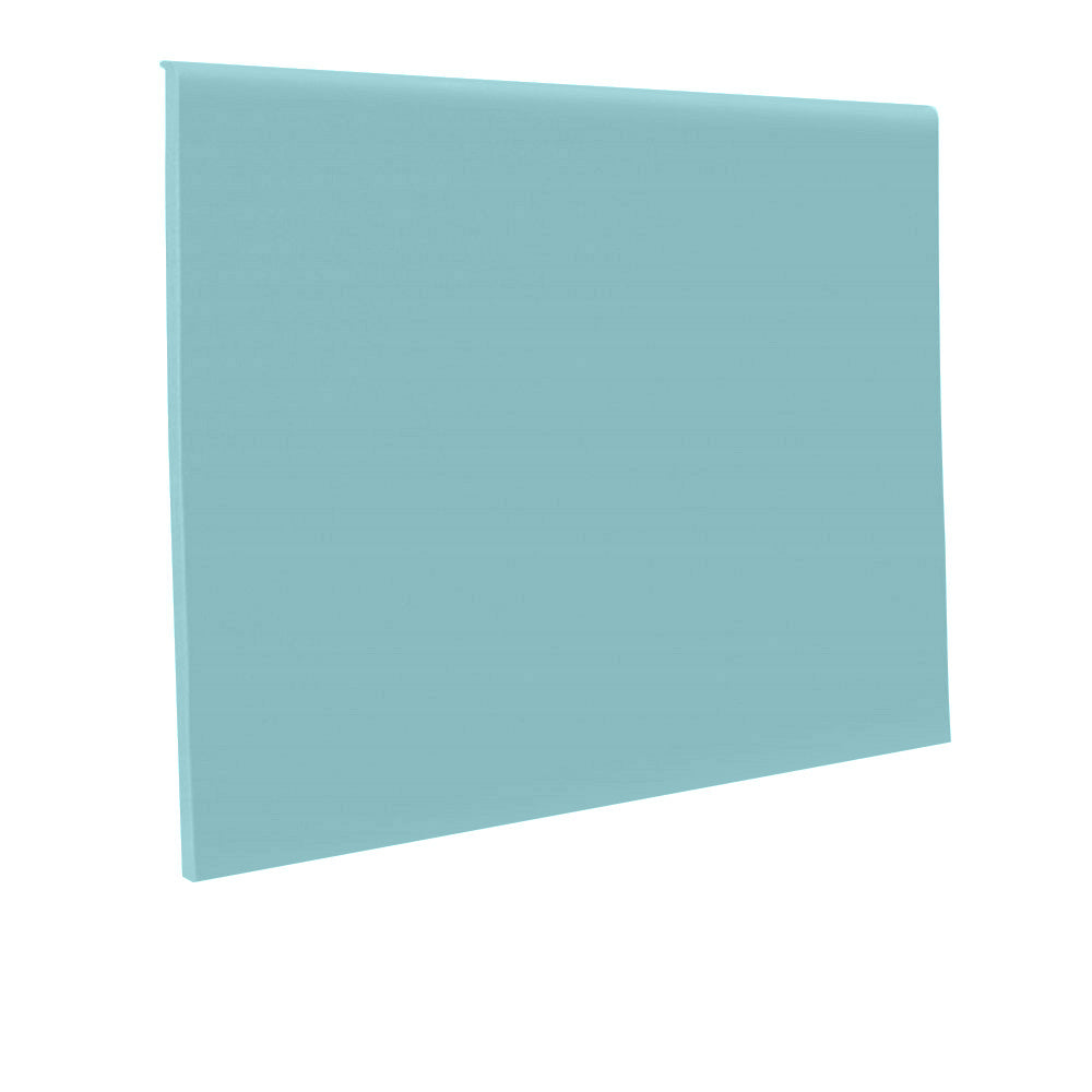 Roppe 700 Series Rubber Cove Molding Wall Base 689 Sea Glass 2.5" x 4' Pieces (30 Pcs. / Box) by 1/8" Straight (Toeless)