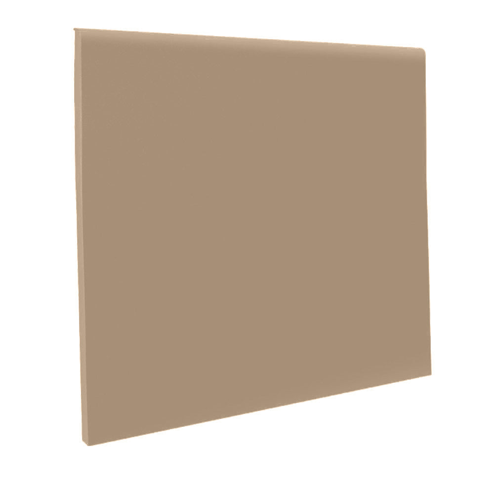 Roppe Pinnacle Wall Base Sepia 2.5" x 4' (30 Pcs. / Box) by 1/8" Straight (Toeless) (120 LF / Box)