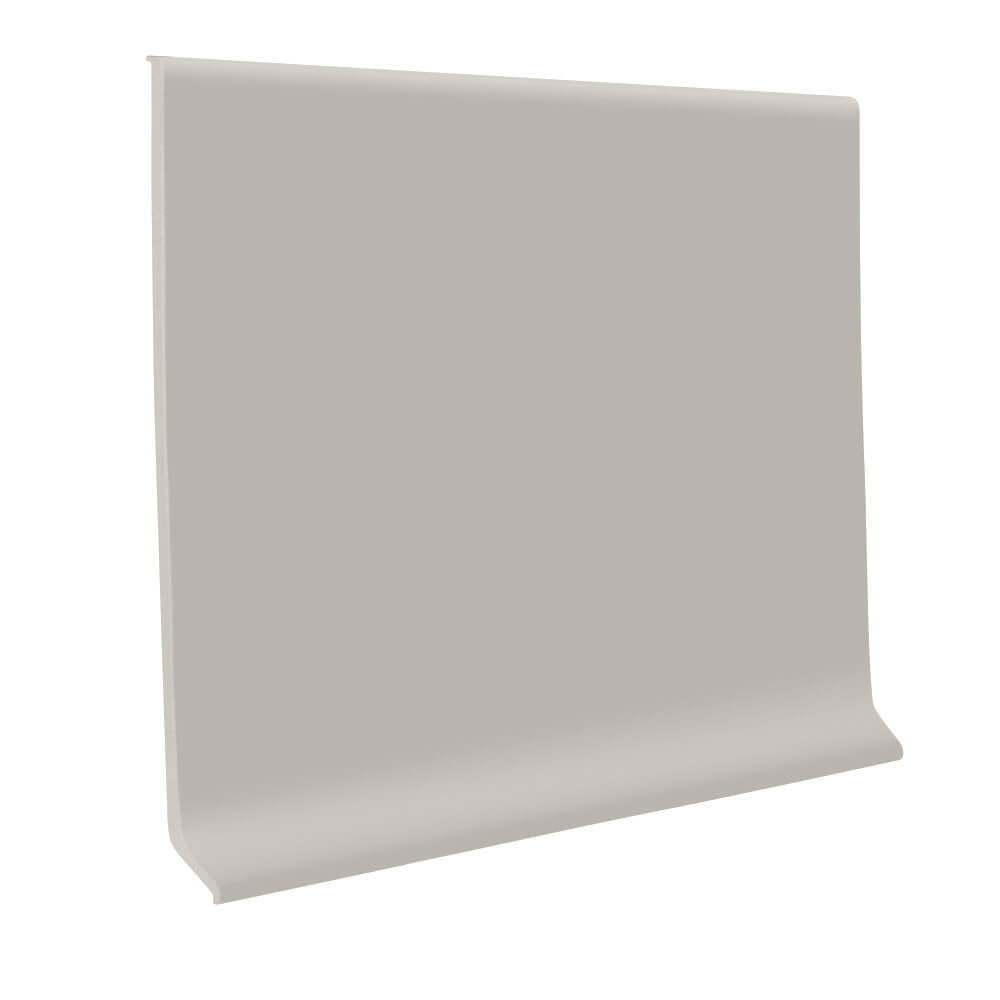 Roppe 700 Series Rubber Cove Molding Wall Base 671 Somber 2.5" x 4' Pieces (30 Pcs. / Box) by 1/8" Cove (with Toe)