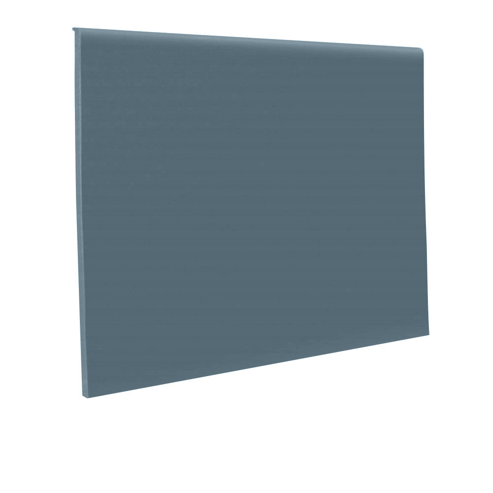 Roppe 700 Series Rubber Cove Molding Wall Base 686 Stormy Sky 2.5" x 4' Pieces (30 Pcs. / Box) by 1/8" Straight (Toeless)