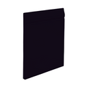 Roppe Pinnacle Plus Wall Base Classic #25 Black 4 9/16