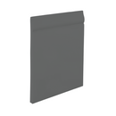 Roppe Pinnacle Plus Wall Base Classic #25 Charcoal 4 9/16