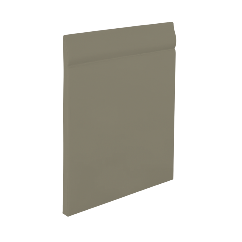 Roppe Pinnacle Plus Wall Base Classic #25 Dolphin 4 9/16" x 60' Roll by 3/16" Straight (Toeless)
