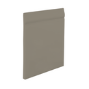 Roppe Pinnacle Plus Wall Base Classic #25 Pewter 4 9/16