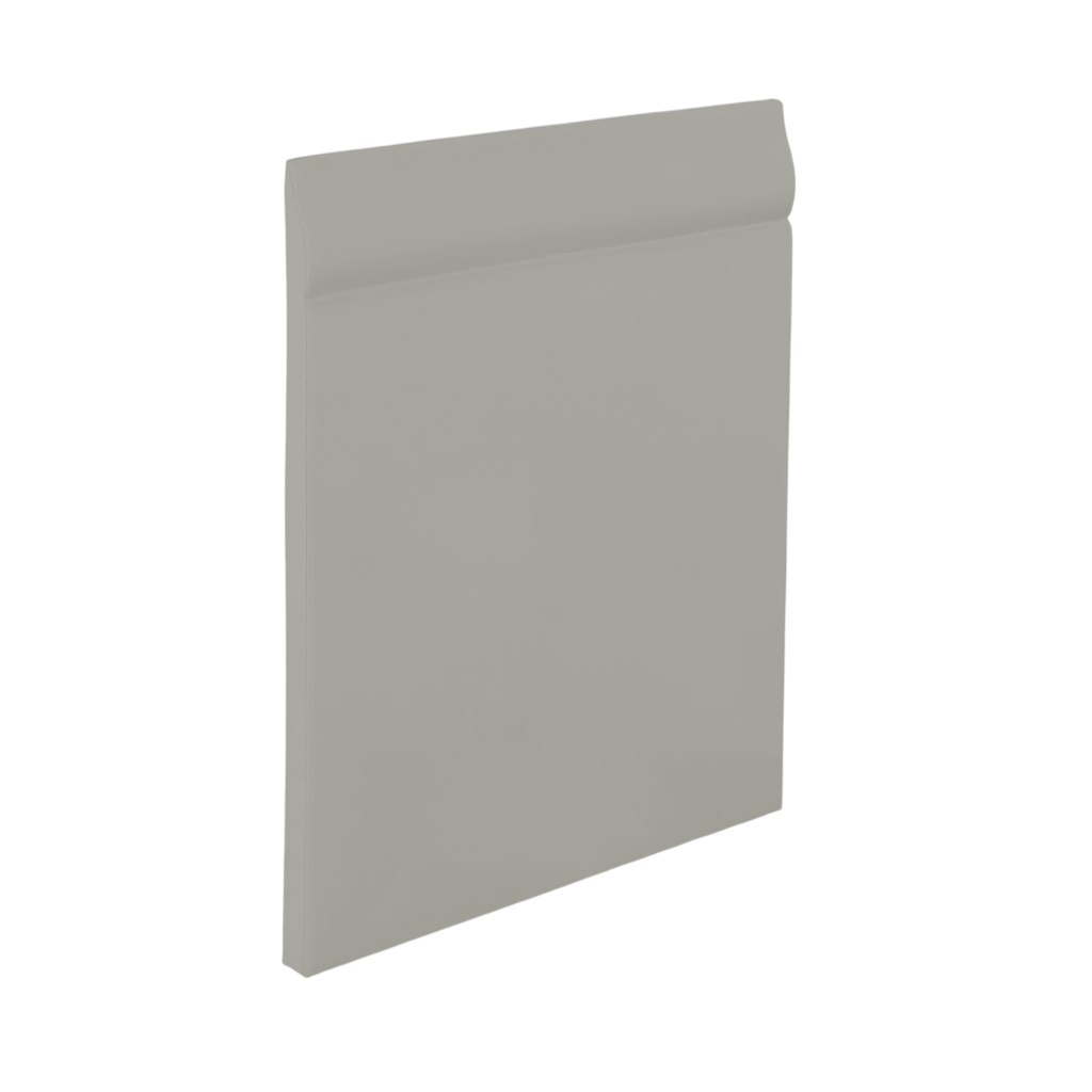 Roppe Pinnacle Plus Wall Base Classic #25 Smoke 4 9/16" x 60' Roll by 3/16" Straight (Toeless)