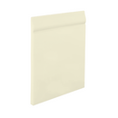 Roppe Pinnacle Plus Wall Base Classic #25 White 4 9/16