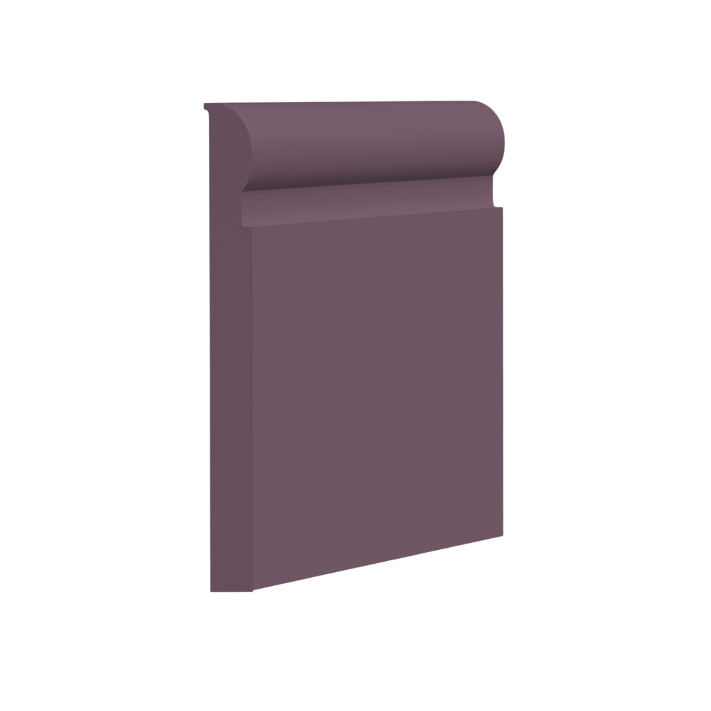 Roppe Pinnacle Plus Wall Base Contrive #05 Berry Ice 2 1/2" x 60' Roll by 1/4" Straight (Toeless)