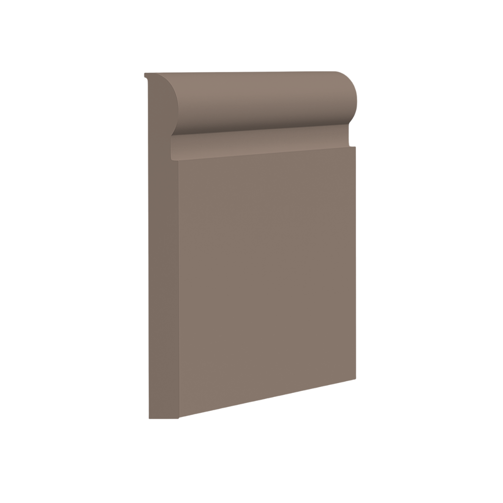 Roppe Pinnacle Plus Wall Base Contrive #05 Fawn 2 1/2" x 60' Roll by 1/4" Straight (Toeless)