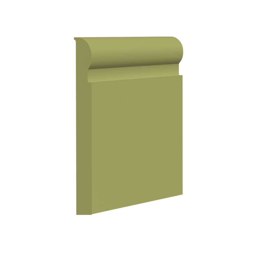 Roppe Pinnacle Plus Wall Base Contrive #05 Spring Dill 2 1/2" x 60' Roll by 1/4" Straight (Toeless)