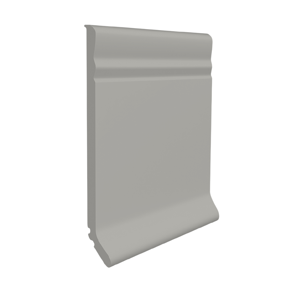 Roppe Pinnacle Plus Wall Base Draft #20 Smoke 4" x 120' Roll by 1/8" Cove (with Toe)