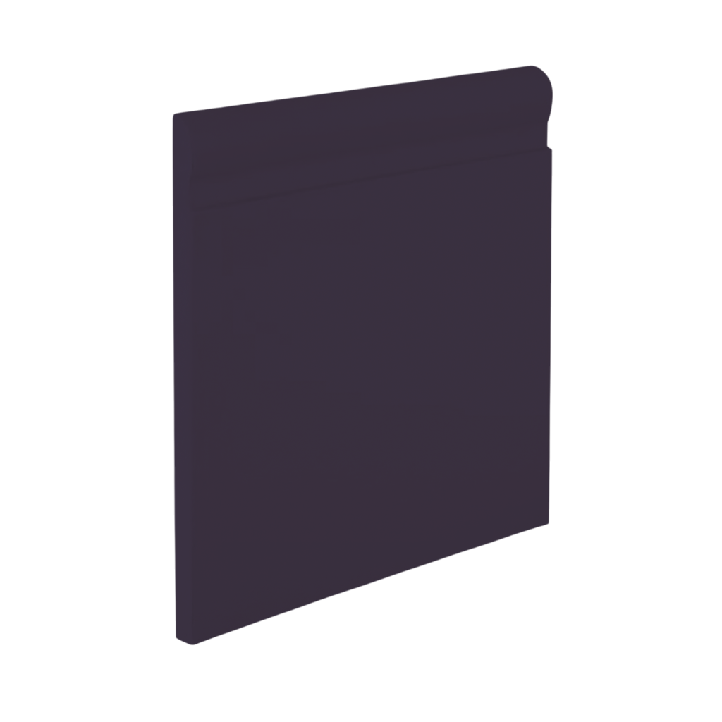 Roppe Pinnacle Plus Wall Base Fashion #85 Aubergine 4.25" x 60' Roll by 1/4" Straight (Toeless)