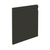 4.25" x 60' / Black Brown / Straight (Toeless)