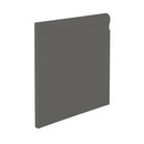 Roppe Pinnacle Plus Wall Base Fashion #85 Charcoal 4.25