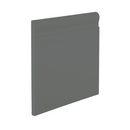 Roppe Pinnacle Plus Wall Base Fashion #85 Dark Gray 4.25
