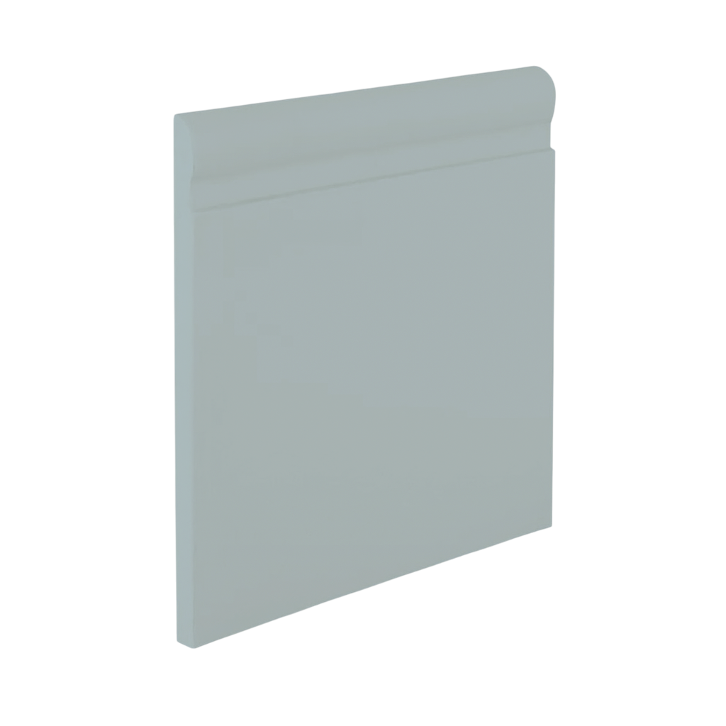 Roppe Pinnacle Plus Wall Base Fashion #85 Peaceful Blue 4.25" x 60' Roll by 1/4" Straight (Toeless)