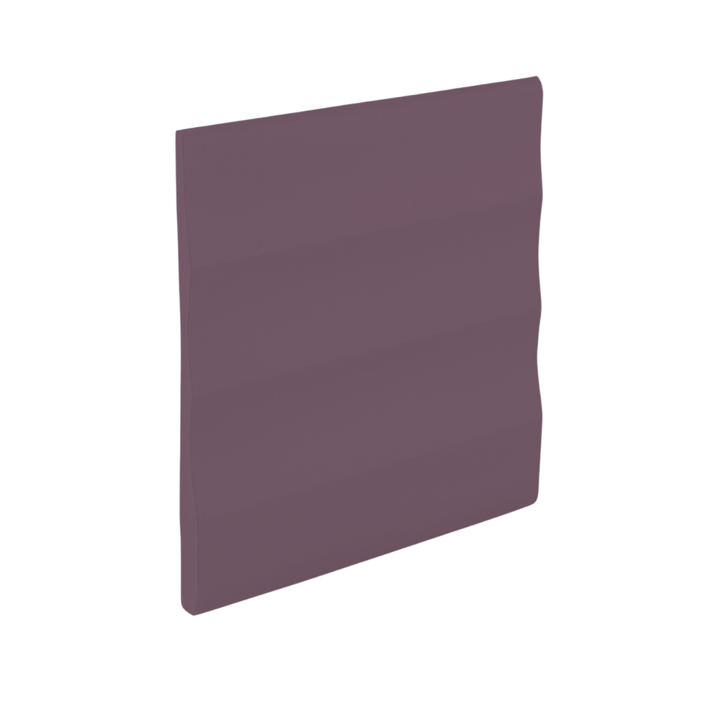 Roppe Pinnacle Plus Wall Base Impressions #50 Berry Ice 4" x 60' Roll by 3/16" Straight (Toeless)