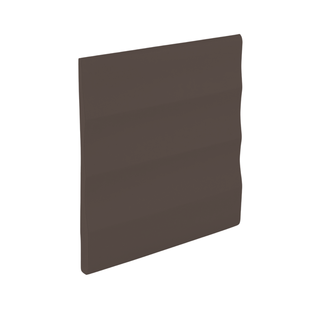 Roppe Pinnacle Plus Wall Base Impressions #50 Burnt Umber 4" x 60' Roll by 3/16" Straight (Toeless)