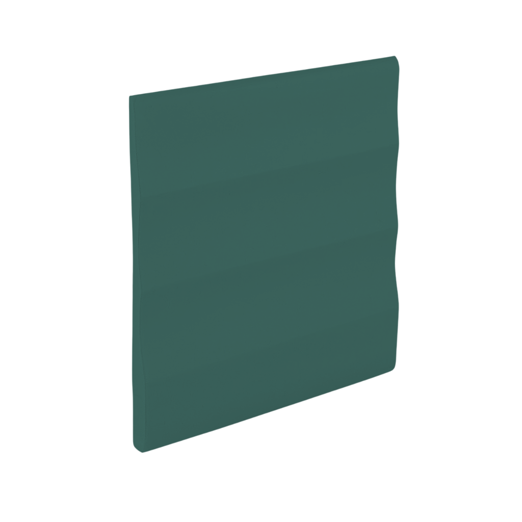 Roppe Pinnacle Plus Wall Base Impressions #50 Hunter Green 4" x 60' Roll by 3/16" Straight (Toeless)