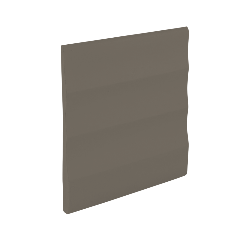 Roppe Pinnacle Plus Wall Base Impressions #50 Lunar Dust 4" x 60' Roll by 3/16" Straight (Toeless)