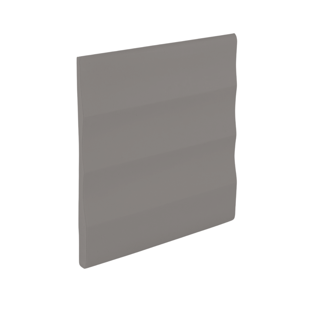 Roppe Pinnacle Plus Wall Base Impressions #50 Slate 4" x 60' Roll by 3/16" Straight (Toeless)