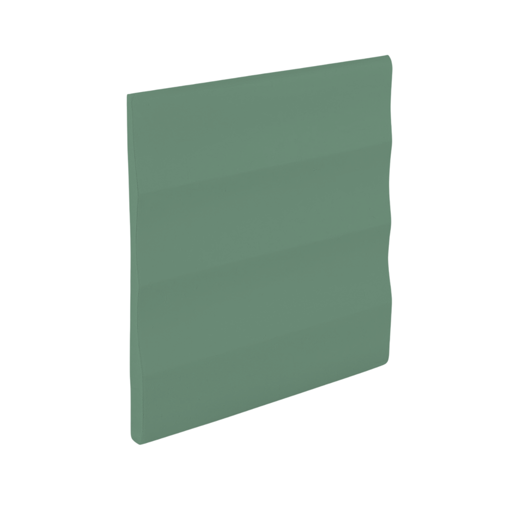 Roppe Pinnacle Plus Wall Base Impressions #50 Sweet Basil 4" x 60' Roll by 3/16" Straight (Toeless)