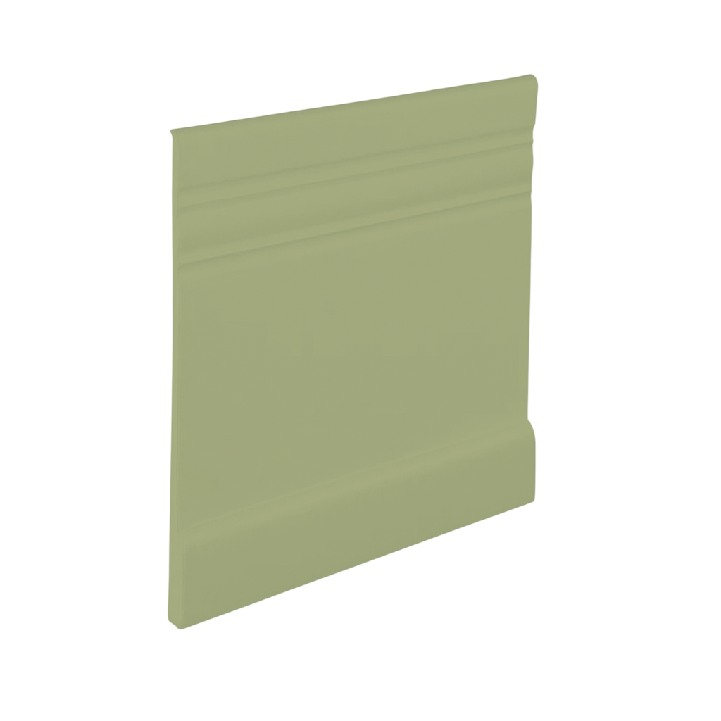 Roppe Pinnacle Plus Wall Base Impulse #15 Aged Fern 5 1/4" x 60' Roll by 3/16" Straight (Toeless)