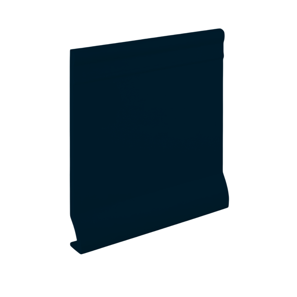 Roppe Pinnacle Plus Wall Base Intrigue #90 Deep Navy 4" x 60' Roll by 3/8" Cove (with Toe)