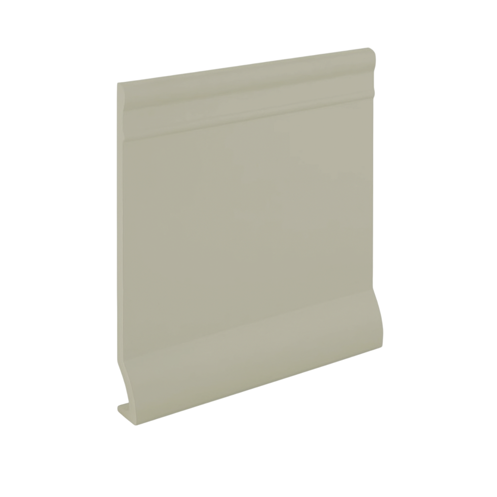 Roppe Pinnacle Plus Wall Base Intrigue #90 Iceberg 4" x 60' Roll by 3/8" Cove (with Toe)