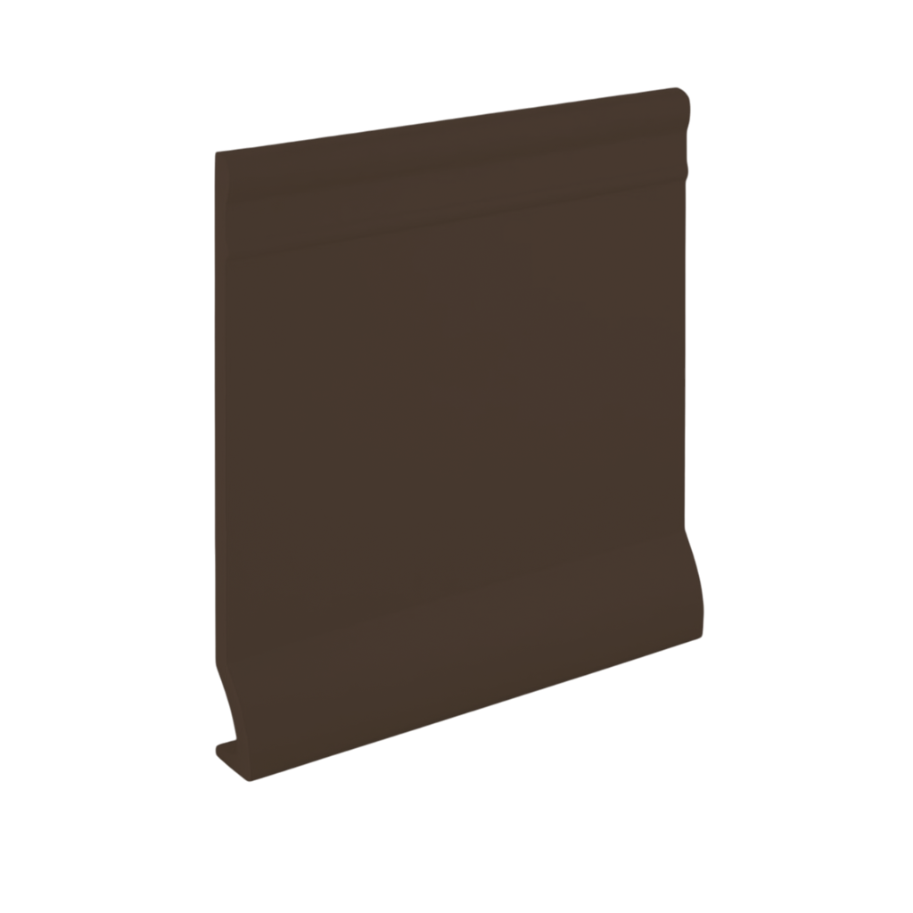 Roppe Pinnacle Plus Wall Base Intrigue #90 Light Brown 4" x 60' Roll by 3/8" Cove (with Toe)