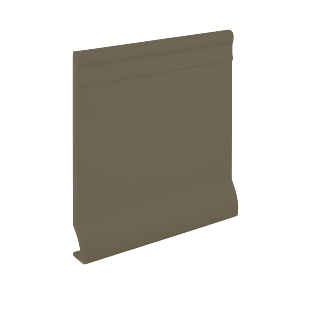 Roppe Pinnacle Plus Wall Base Intrigue #90 Lunar Dust 4" x 60' Roll by 3/8" Cove (with Toe)
