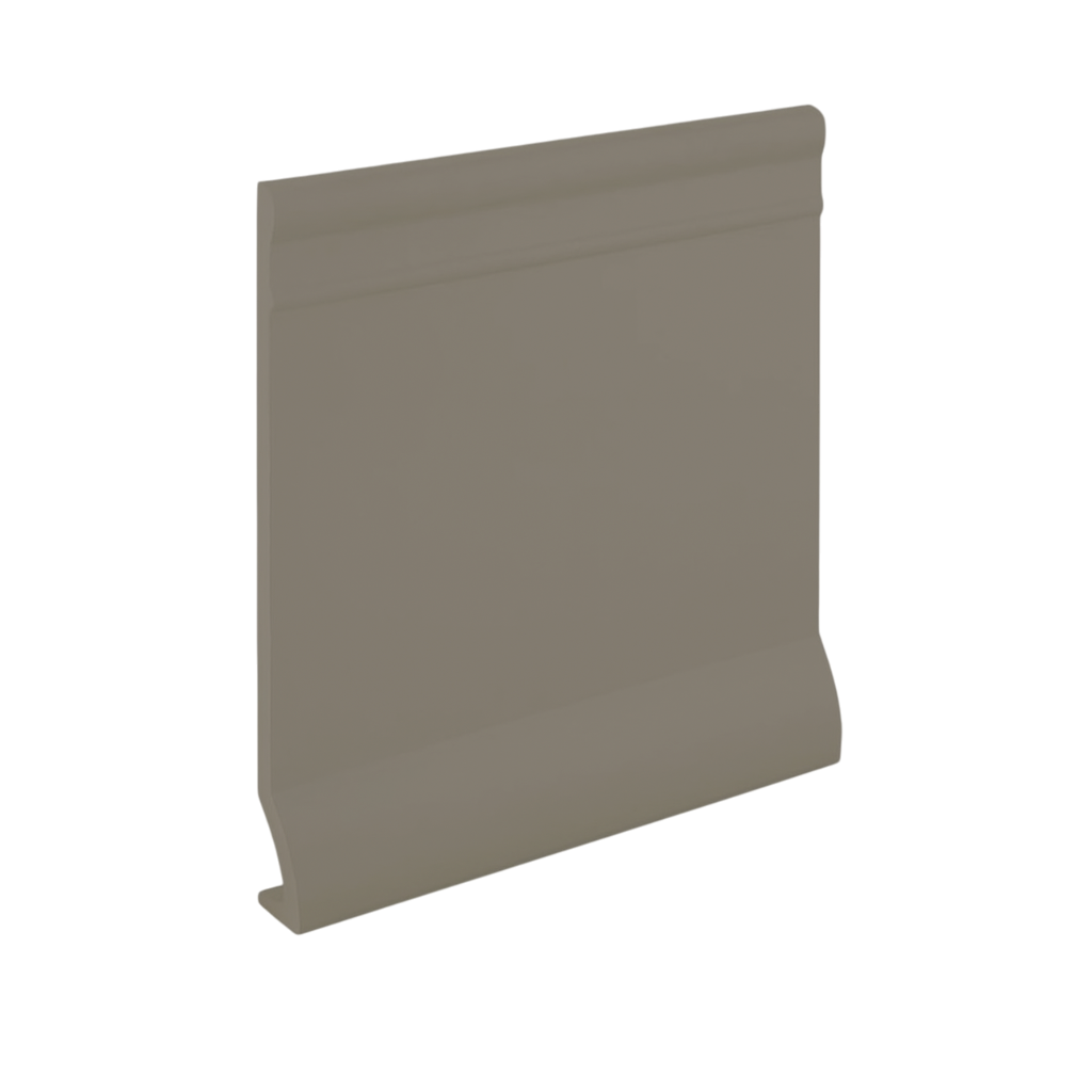 Roppe Pinnacle Plus Wall Base Intrigue #90 Slate 4" x 60' Roll by 3/8" Cove (with Toe)