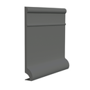 Roppe Pinnacle Plus Wall Base Invent #95 Charcoal 5 1/2