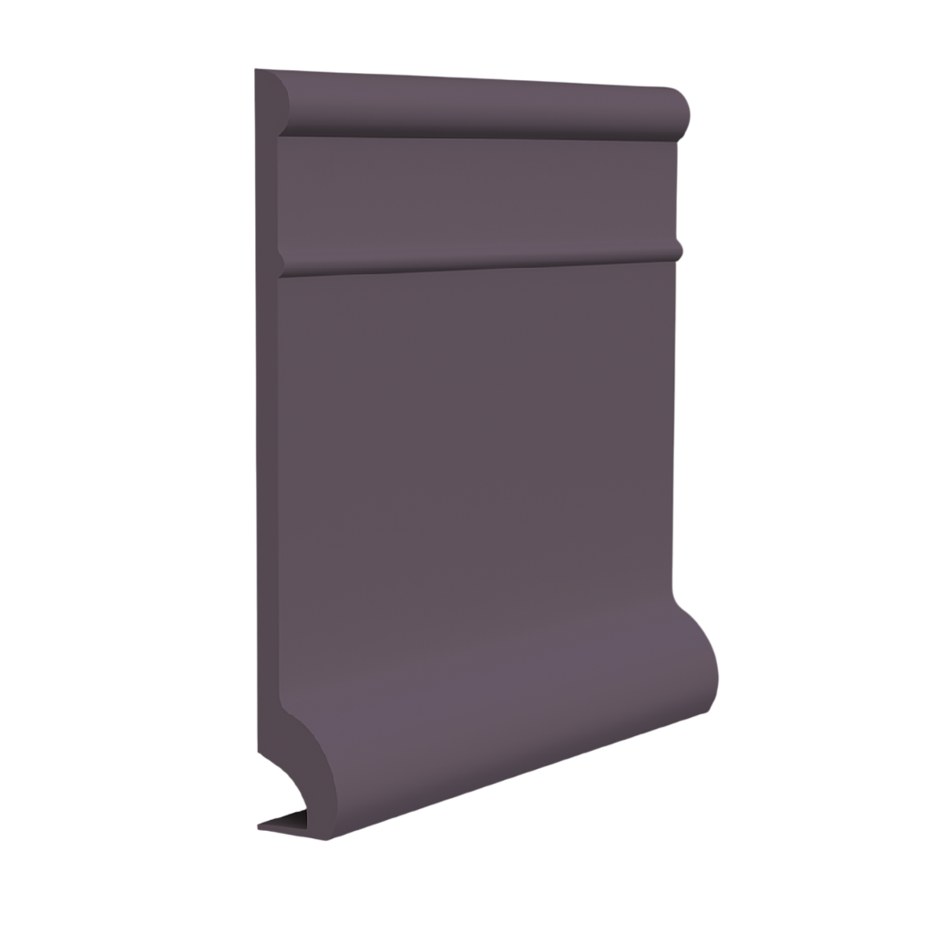 Roppe Pinnacle Plus Wall Base Invent #95 Merlin 5 1/2" x 60' Roll by 3/8" Cove (with Toe)