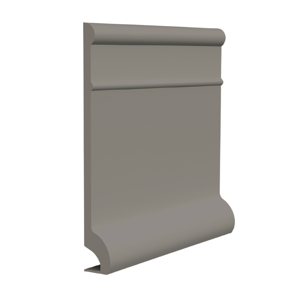 Roppe Pinnacle Plus Wall Base Invent #95 Slate 5 1/2" x 60' Roll by 3/8" Cove (with Toe)