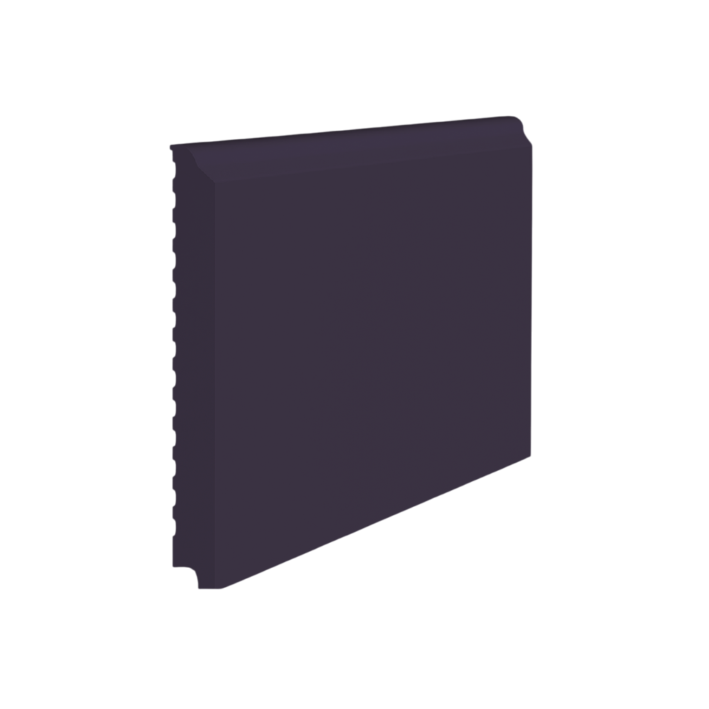 Roppe Pinnacle Plus Wall Base Level #75 Aubergine 3" x 8' Pieces by 3/8" (48 ft./box) Straight (Toeless)
