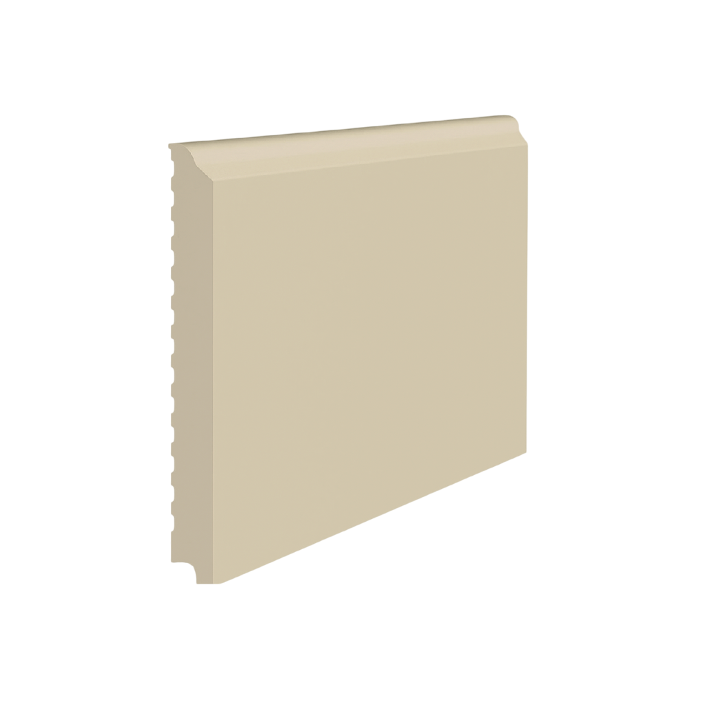 Roppe Pinnacle Plus Wall Base Level #75 Natural 3" x 8' Pieces by 3/8" (48 ft./box) Straight (Toeless)