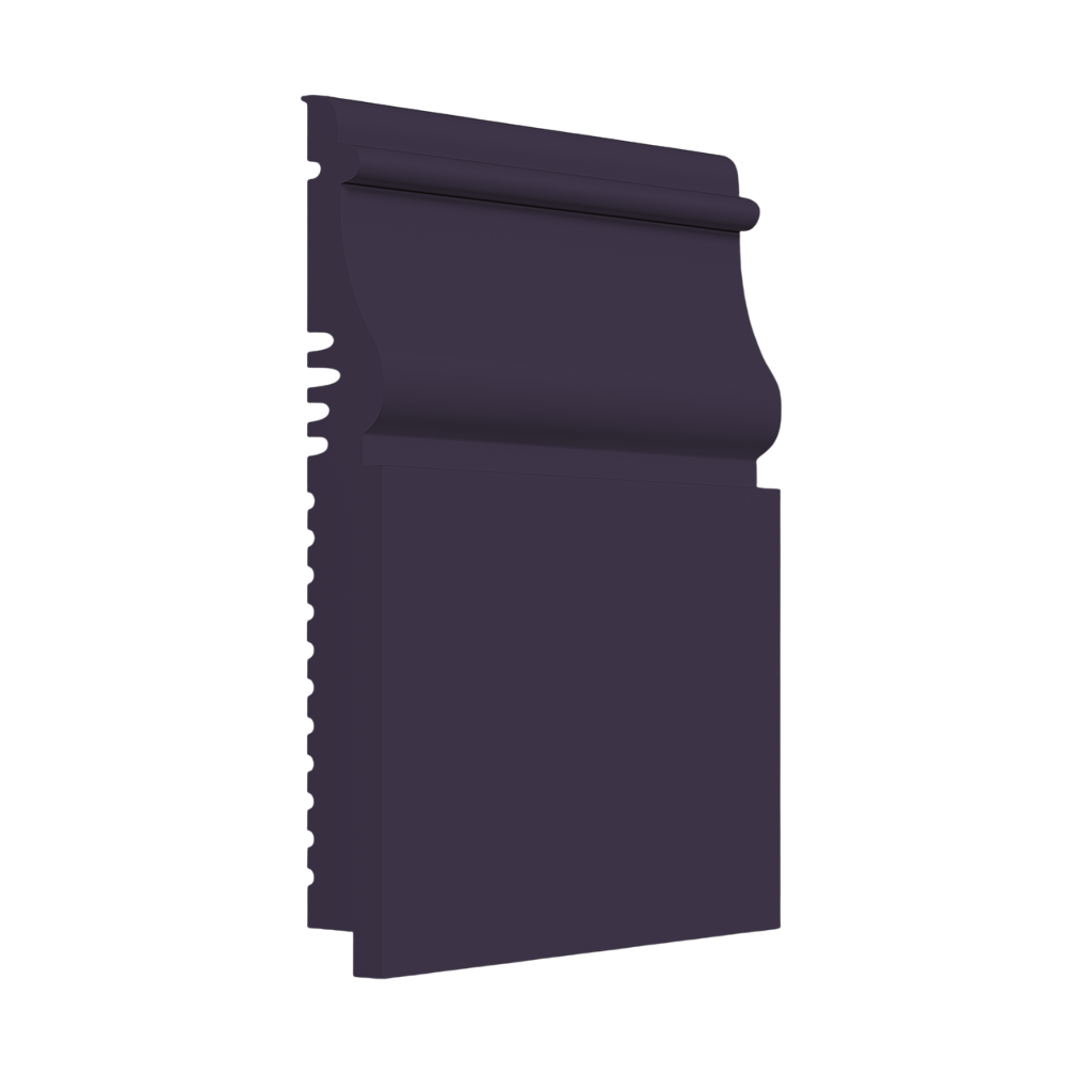 Roppe Pinnacle Plus Wall Base Nobility #55 Aubergine 5 1/2" x 8' Pieces by 3/8" (48 ft./box) Straight (Toeless)