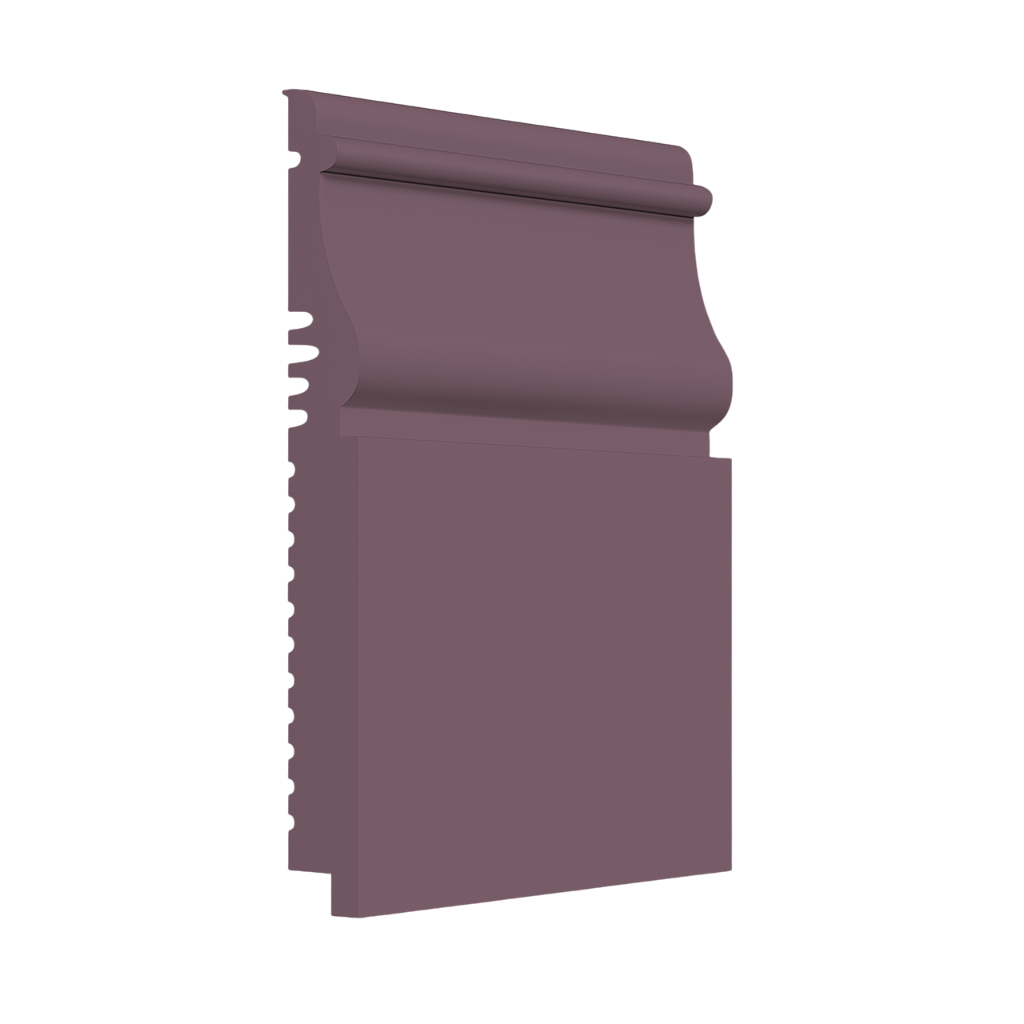 Roppe Pinnacle Plus Wall Base Nobility #55 Berry Ice 5 1/2" x 8' Pieces by 3/8" (48 ft./box) Straight (Toeless)
