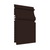 5 1/2" x 8' / Brown / Straight (Toeless)