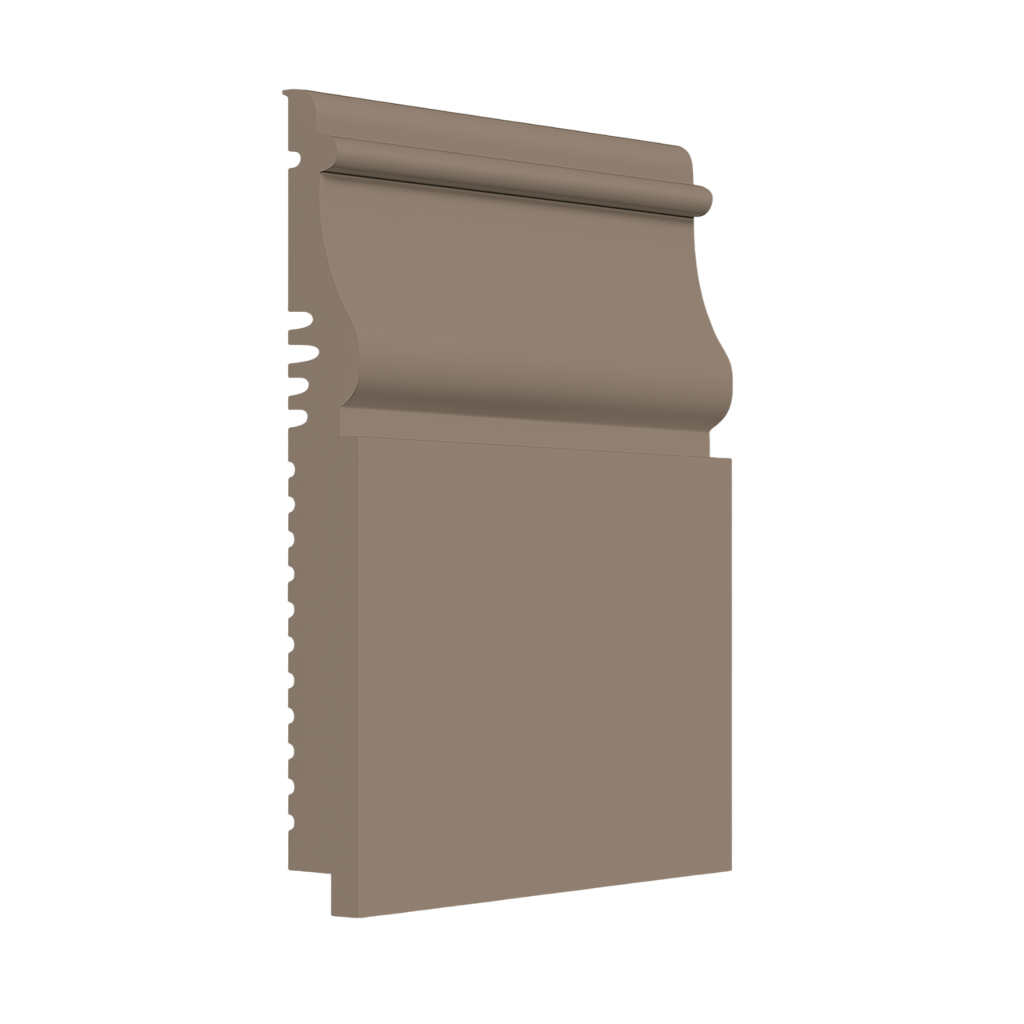 Roppe Pinnacle Plus Wall Base Nobility #55 Fawn 5 1/2" x 8' Pieces by 3/8" (48 ft./box) Straight (Toeless)