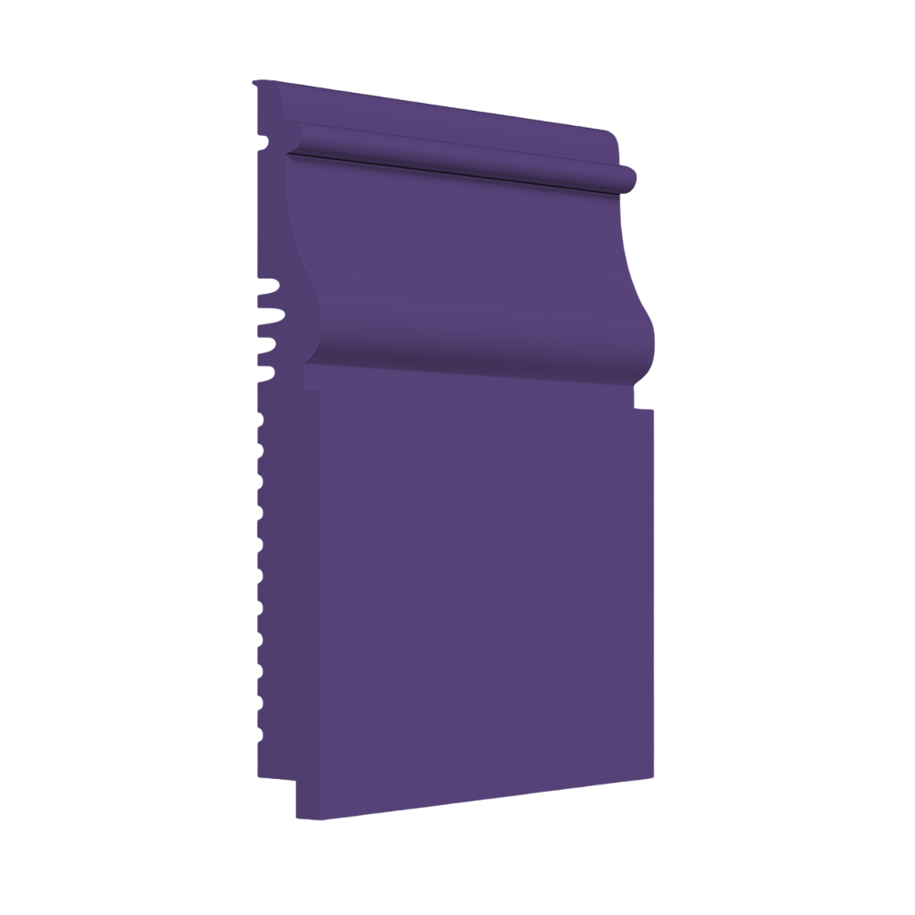 Roppe Pinnacle Plus Wall Base Nobility #55 Grape 5 1/2" x 8' Pieces by 3/8" (48 ft./box) Straight (Toeless)