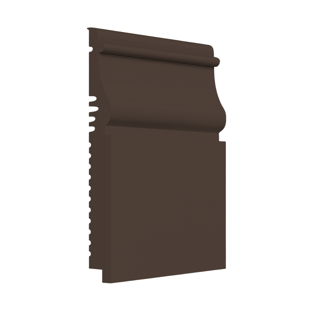 Roppe Pinnacle Plus Wall Base Nobility #55 Light Brown 5 1/2" x 8' Pieces by 3/8" (48 ft./box) Straight (Toeless)