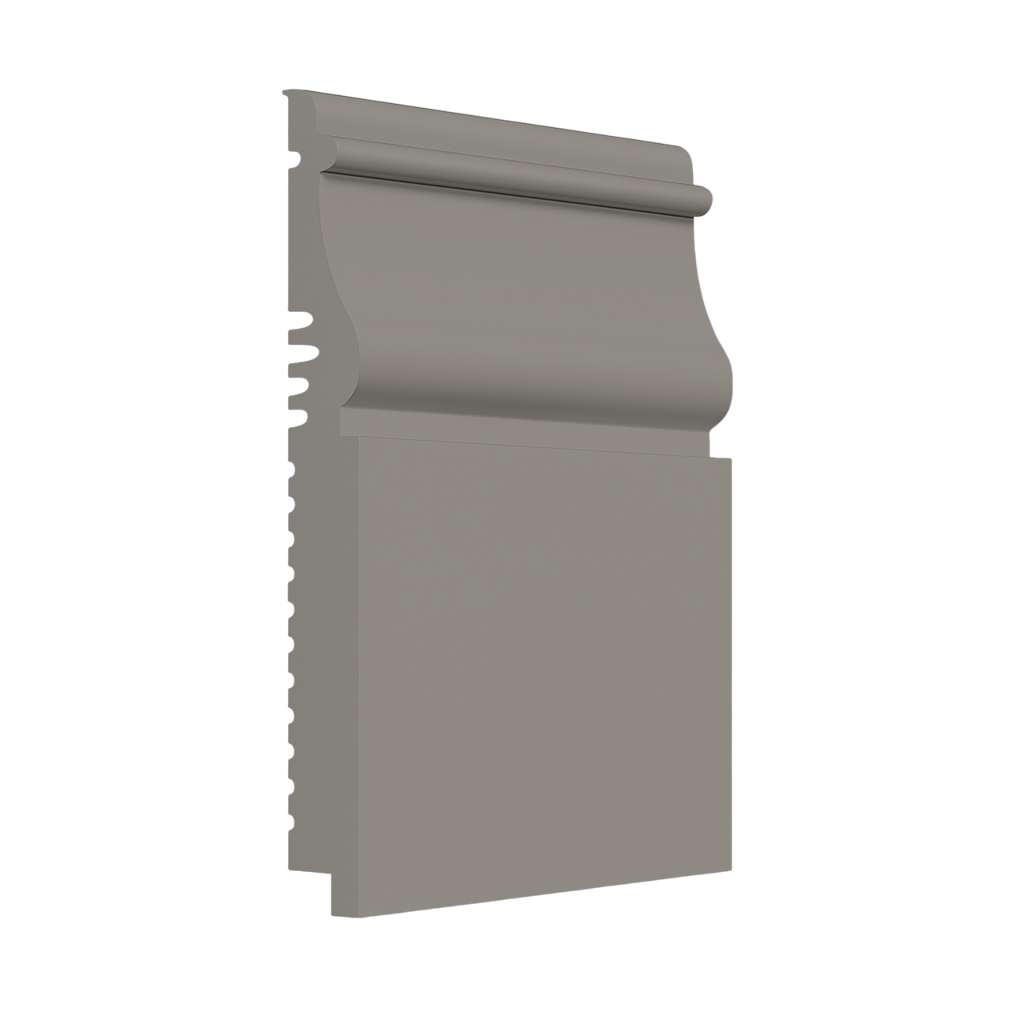 Roppe Pinnacle Plus Wall Base Nobility #55 Slate 5 1/2" x 8' Pieces by 3/8" (48 ft./box) Straight (Toeless)
