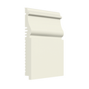 Roppe Pinnacle Plus Wall Base Nobility #55 Snow 5 1/2